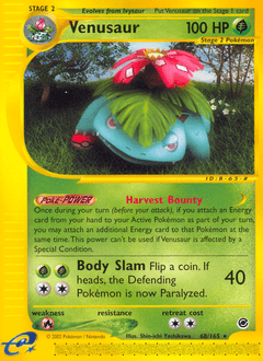 Venusaur Expedition Base Set #68