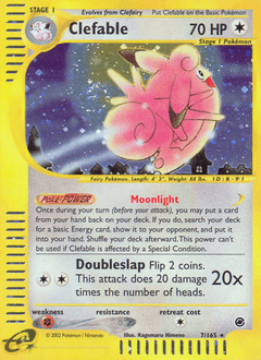 Clefable Expedition Base Set #7