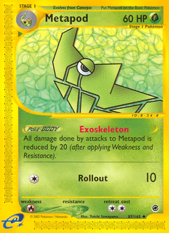 Metapod Expedition Base Set #87