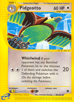 Pidgeotto Expedition Base Set #88
