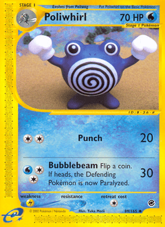 Poliwhirl Expedition Base Set #89
