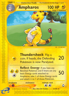 Ampharos Aquapolis #1