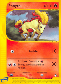 Ponyta Aquapolis #102