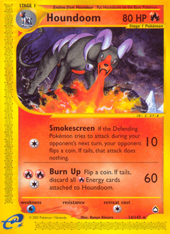 Houndoom Aquapolis #14