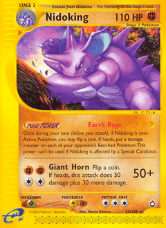 Nidoking Aquapolis #24