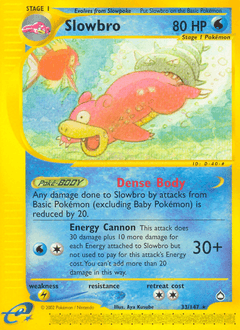 Slowbro Aquapolis #33
