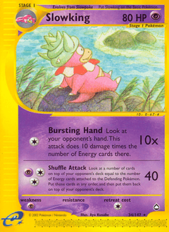 Slowking Aquapolis #34