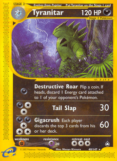 Tyranitar Aquapolis #40
