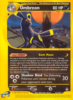Umbreon Aquapolis #41