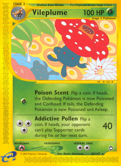 Vileplume Aquapolis #43