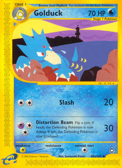 Golduck Aquapolis #50