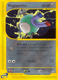 Magnemite Aquapolis #52