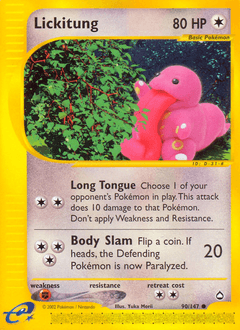 Lickitung Aquapolis #90