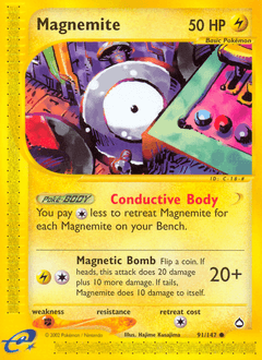 Magnemite Aquapolis #91
