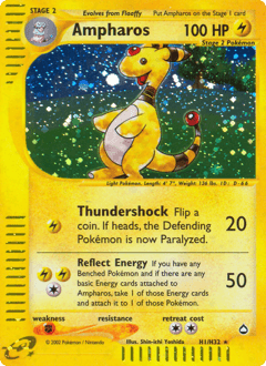 Ampharos Aquapolis #H1