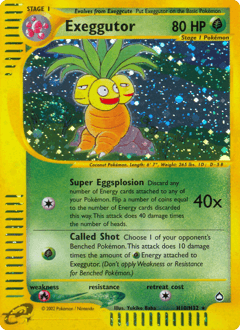 Exeggutor Aquapolis #H10