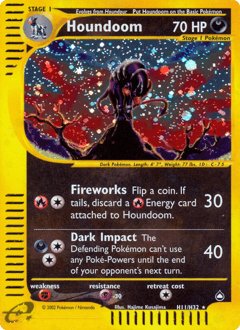 Houndoom Aquapolis #H11