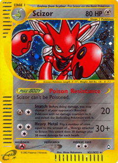 Scizor Aquapolis #H21