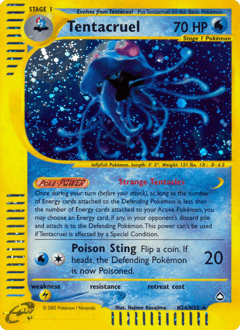 Tentacruel Aquapolis #H26
