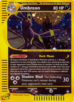 Umbreon Aquapolis #H29