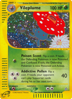 Vileplume Aquapolis #H31