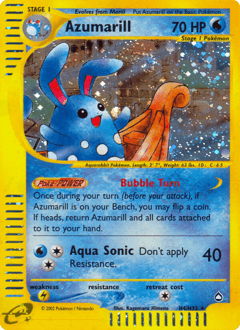 Azumarill Aquapolis #H4