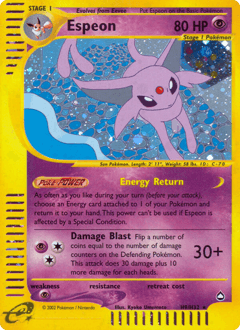 Espeon Aquapolis #H9
