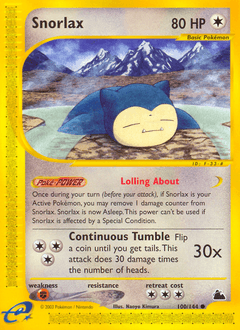 Snorlax Skyridge #100