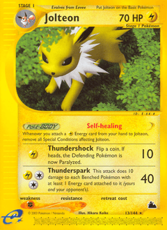 Jolteon Skyridge #13
