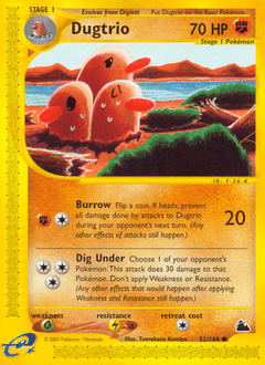 Dugtrio Skyridge #52