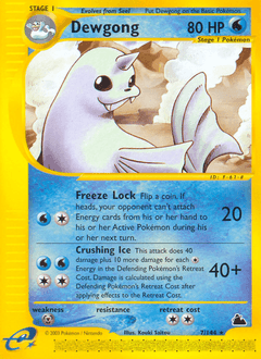 Dewgong Skyridge #7