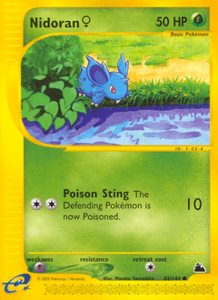 Nidoran ♀ Skyridge #82