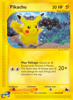 Pikachu Skyridge #84