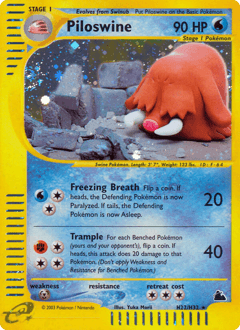 Piloswine Skyridge #H22