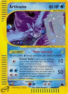 Articuno Skyridge #H3