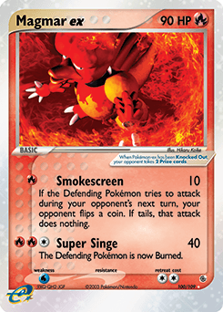 Magmar ex Ruby & Sapphire #100