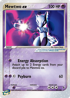 Mewtwo ex Ruby & Sapphire #101