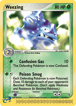 Weezing Ruby & Sapphire #24