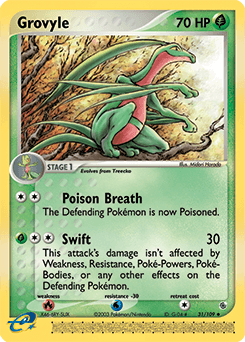 Grovyle Ruby & Sapphire #31