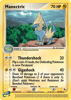 Manectric Ruby & Sapphire #39