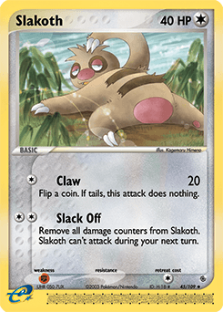 Slakoth Ruby & Sapphire #45