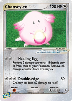 Chansey ex Ruby & Sapphire #96