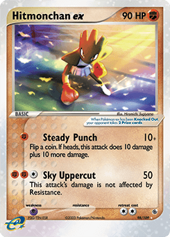 Hitmonchan ex Ruby & Sapphire #98