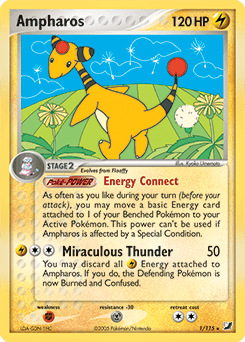 Ampharos Unseen Forces #1
