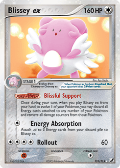 Blissey ex Unseen Forces #101