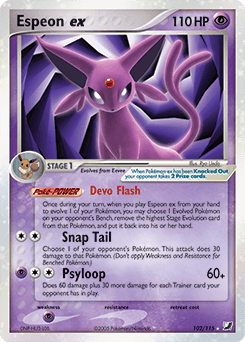 Espeon ex Unseen Forces #102