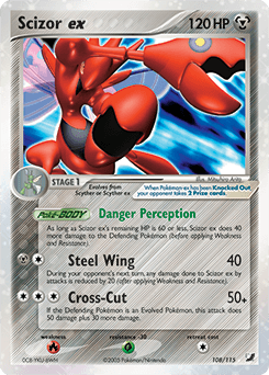 Scizor ex Unseen Forces #108
