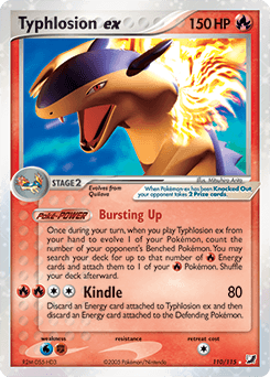 Typhlosion ex Unseen Forces #110