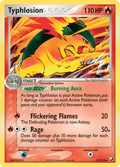 Typhlosion Unseen Forces #17