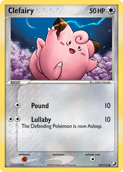 Clefairy Unseen Forces #53
